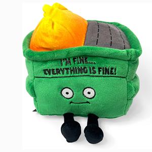 Image of PLUSHIES - dumpsterfire (SKU: 168828985000124) Image of PLUSHIES - dumpsterfire